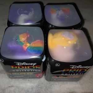 Disney Pride Cutie Cuff Lot of 4 Minnie x 2, Mickey, Miss Piggie